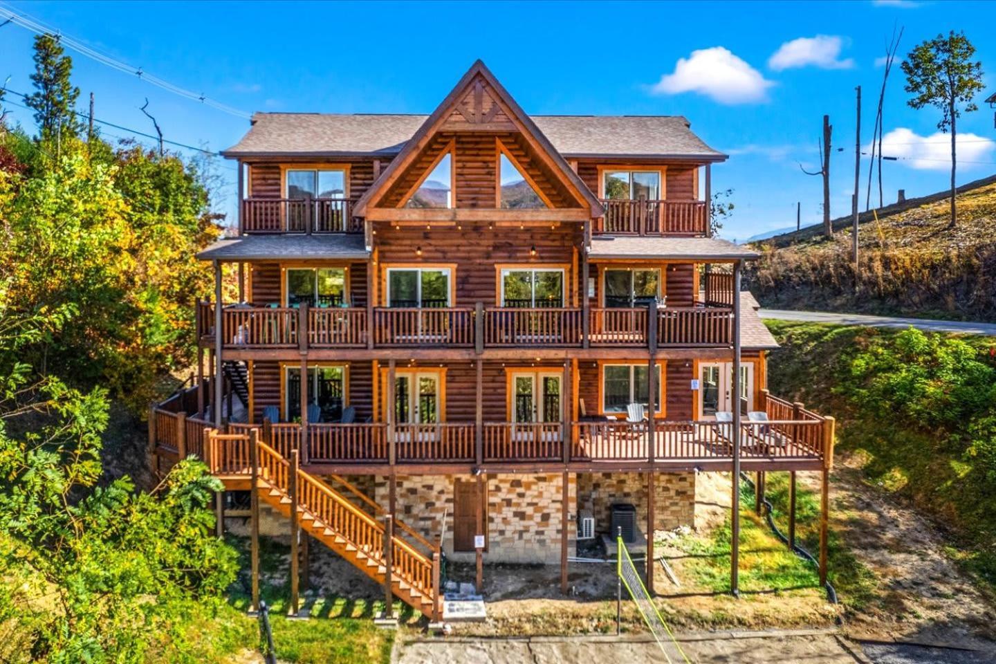 Indoor Pool, Volleyball Beach, Mountain View, Luxury Gatlinburg Zewnętrze zdjęcie